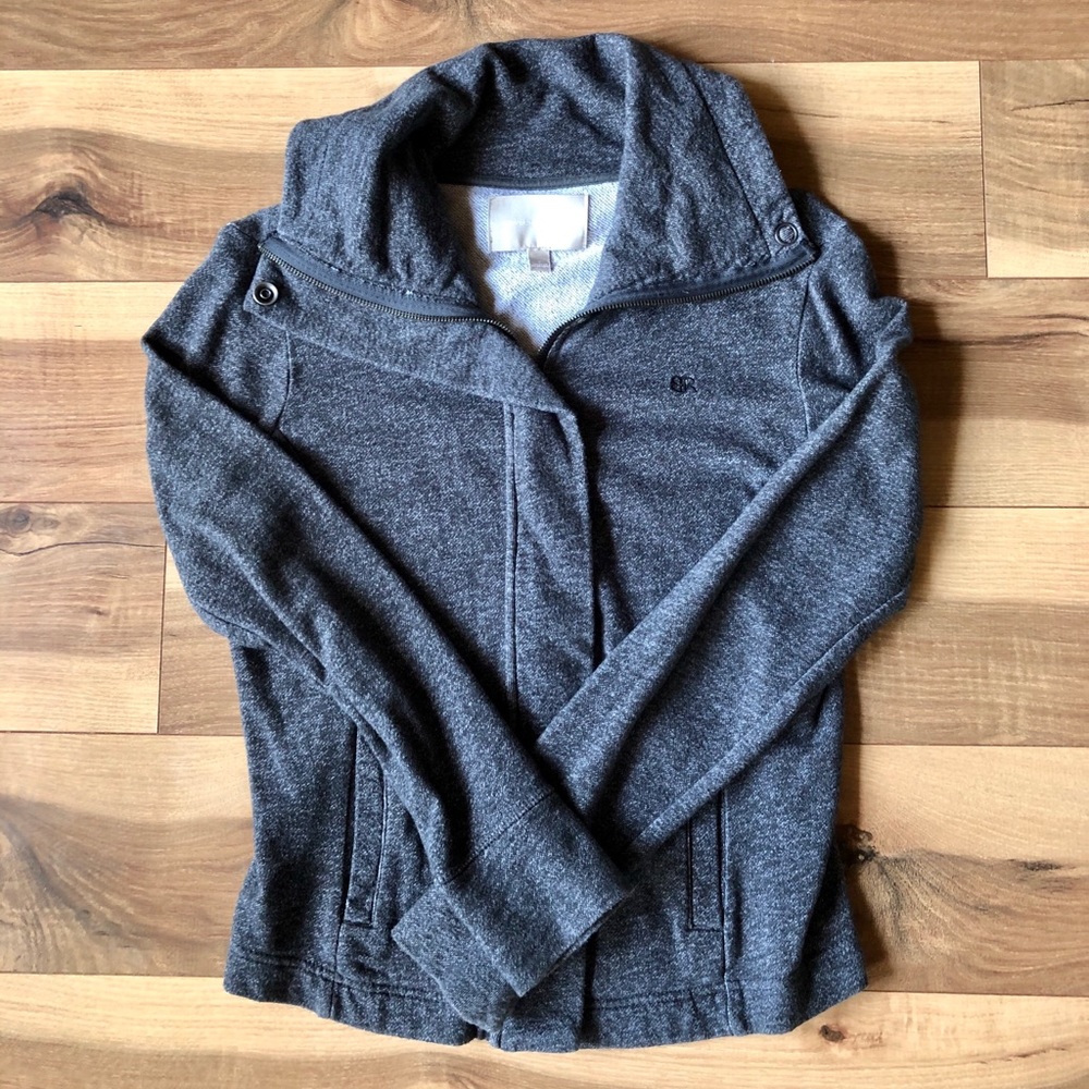 Banana Republic Cotton Zip Up Jacket
